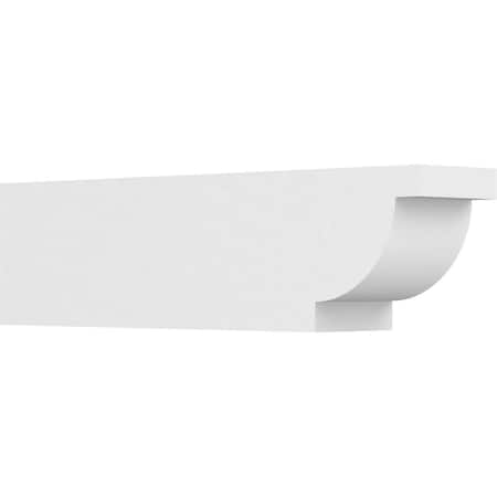 Ekena Millwork Standard Alpine Architectural Grade PVC Rafter Tail, 6"W X 8"H X 30"L RFTP06X08X30ALP